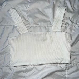 Thick cropped tank top